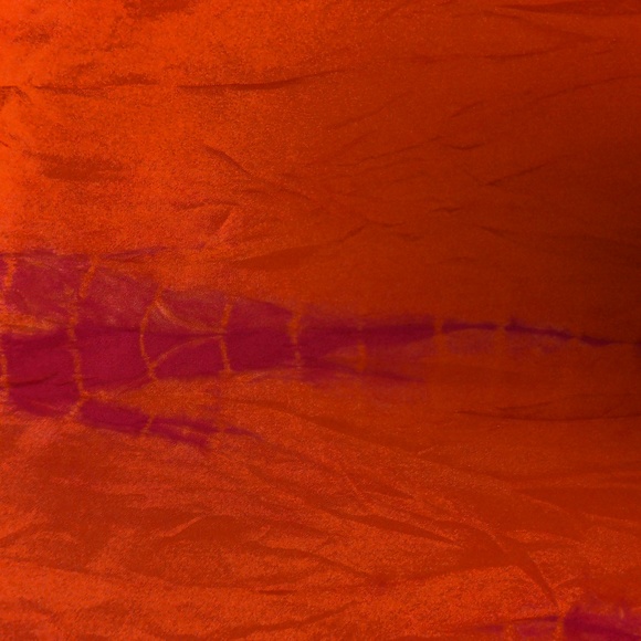 CHICO'S Silk Tie-Dye Envelope Sleeve Pullover Top - Picture 10 of 11